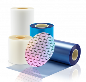 Back-grinding tape applied on semiconductor wafer during thinning process using LINTEC Munich technology